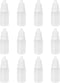 12pcs 10ml Eye Dropper Bottles, Plastic Squeezable Liquid Bottles with Caps