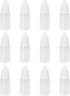 12pcs 10ml Eye Dropper Bottles, Plastic Squeezable Liquid Bottles with Caps
