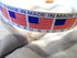 Made in USA Flag Self-Adhesive Labels, 5/8" x 5/8", 500 Roll