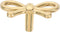 Zerodeko Brass Bow Tie Drawer Handle Small Cabinet Hardware Decorative Wardrobe Pull