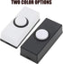 GKOXUQ Wall Mounted Doorbell Switches Lighted Doorbell Push Button Replacement Hard Wiring Press Button Enduring