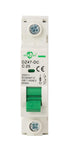 DC Miniature Circuit Breaker - Mini Home Circuit Breaker 12V-250V DZ47-63 Din Rail Mount 1 Pole 25A
