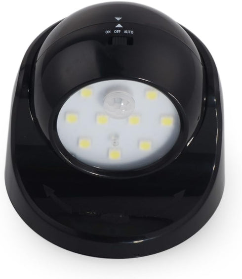 Superdream 360 Closet Battery Powered Motion Sensor Light Detector Stick-On Wall Sconces Indoor Outdoor Security Night