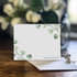 Set, Eucalyptus Stationary Personalized Greenery Stationary with Envelopes, FLAT OR FOLDED, Personalized Greenery Note