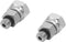 (2-PACK) 6900-04-06-O Hydraulic Hose Adapter Fitting: 1/4" Male O-Ring Boss to 3/8" NPSM Female Pipe