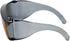 Calabria 3000 Large Fit Over Safety Glasses, Fitover Prescription Eyewear, Blue, Men Women Wraparound Tinted Anti