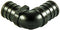 29800 Black Plastic Pex Elbow, 0.5" Size