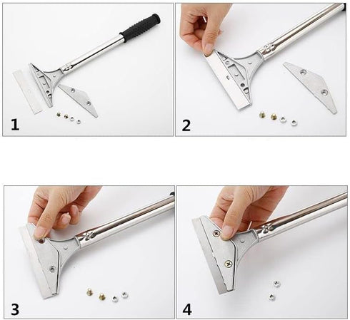 Practical Portable Floor Cleaning Shovel - Tile and Surface Cleaner