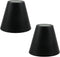 MY MIRONEY 2PCS Black Barrel Metal Lampshade Hardware E27 Industrial Pendant Light