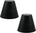 MY MIRONEY 2PCS Black Barrel Metal Lampshade Hardware E27 Industrial Pendant Light
