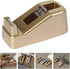 Desktop Tape Dispenser with Nonskid Base, Adhesive Tape Roll Holder for Masking, Shipping, Packing, Office Supplies