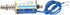 DC Electromagnet, 6/12/24V 300mA Pull Push Type for Food Machine Textile Machinery, 10mm Retractable Range