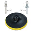 80 Pack 5 inch Sanding Discs Kit, 8 Hole Sander for Drill, Hook and Loop Plate, Various Grit Sandpaper Abrasive Tool