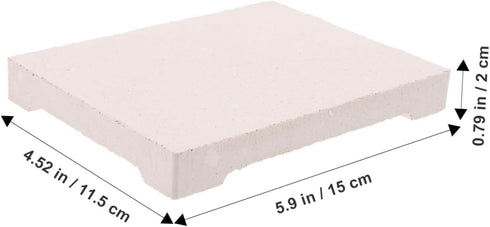 EXCEART Refractory Brick Honeycomb Jewelry Gold Welding Plate Ceramics Plaster