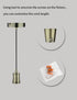 4.75'' 10ft E26 LP-116-5 Bronze Mini Pendant Light Fitting Antique Style, Single Light Socket, Canopy, Adjustable Black