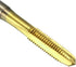 uxcell Metric Machine Tap M5 x 0.8mm H2 Titanium Coated High Speed Steel 3 Flutes Screw Thread Tapping Tool