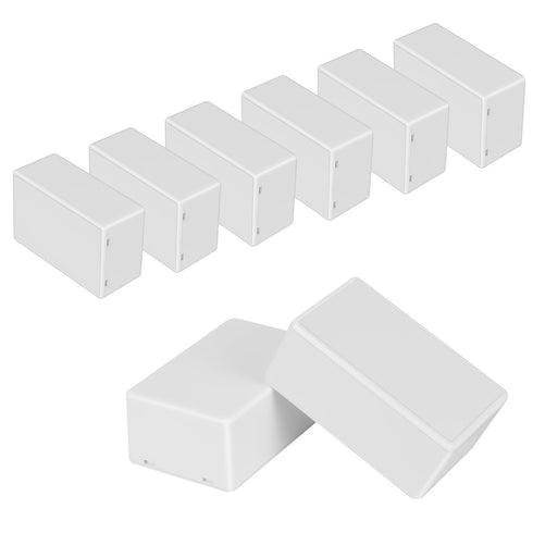 Project Box 8 Pieces Small Electrical Junction Box ABS Plastic Enclosure Power Case White 2.76" x 1.77" x 1.14"