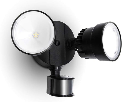 LUTEC Shrimp P6221B-PIR24 2000 Lumen 18 Watt 26 LED Motion Activated Integrated