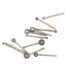 12 Pcs 1/8" Shank Diamond Tipped Coated Mount Point, Rotary Grinding Head Jewelry Burr