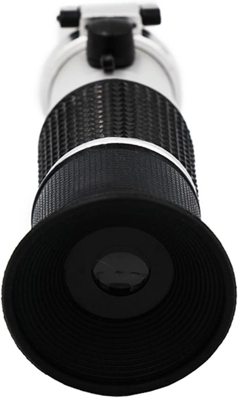 VGVGV 0-90% Brix Refractometer, Handheld Sugar Refractometer Brix Content Juice Liquids Tester with ATC Measurement