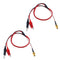 Oiyagai SMA Female to Dual Alligator Clips Test Lead, RG316 50cm/19.5" Coaxial