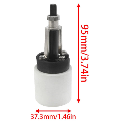 LoveIysp 2PCS 250W-250V E26 Lovelysp White Universal Ceramic lamp Holder Lamp Switch Replacement Lamp Socket