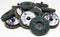 Benchmark Abrasives 2" Quick Change Zirconia Flap Disc Grinding Wheel - Pack of 10, 40 Grit for Finishing