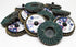 Benchmark Abrasives 2" Quick Change Zirconia Flap Disc Grinding Wheel - Pack of 10, 40 Grit for Finishing