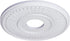 15 3/4"OD 3 7/8"ID 3/4"P 7") x x Berkshire Ceiling Medallion (Fits Canopies up