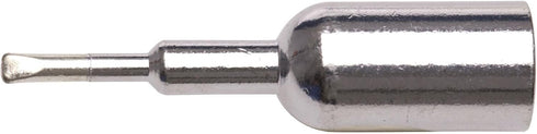 Weller PL155 TIP,STEPPED CHISEL PLATED,.07, Black