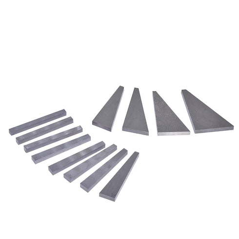 kimllier 12Pcs Precision Steel Angle Gauge Block Set, 1/4 to 30 Degree with Box