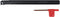Accusize Industrial Tools 5/8'' by 8'' Overall Length, Rh Sclcr Indexable Boring Bar with Carbide Insert