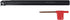 Accusize Industrial Tools 5/8'' by 8'' Overall Length, Rh Sclcr Indexable Boring Bar with Carbide Insert