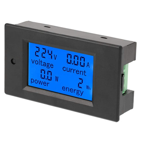 PZEM-061 LCD Voltage Current Power Energy Panel Meter, Backlight Digital Display Coil Transformer 100A