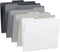 Blue Summit Supplies 100 Grayscale File Folders, Letter Size, 1/3 Cut Tab, Modern Gray, Black, White