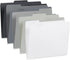 Blue Summit Supplies 100 Grayscale File Folders, Letter Size, 1/3 Cut Tab, Modern Gray, Black, White