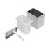 XZMHXDXH 2L Commercial Pump,2.11QT Sauce Dispenser Pump,Stainless Steel Condiment Single Head Sauce Pump Dispenser