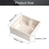 Fielect 86 Type Universal Switch Socket Wire Slot Box Surface Mount Wall Switch Socket Box Switch Protection Box Plastic White 1pcs