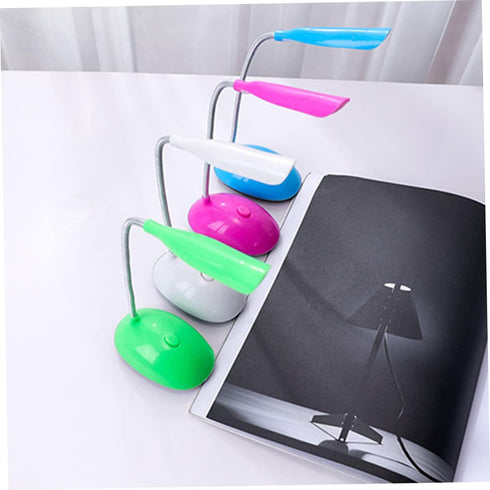 Desktop LED Light, Blue Night Light Nursing LED Desk Lamp, Battery Powered Foldable Table Lamp