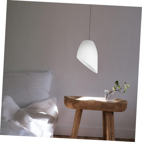 5Pcs Set Horseshoe Lampshade Angled Light Shade for Table and Floor Lamps Durable Plastic Cover for Living Room Bedroom