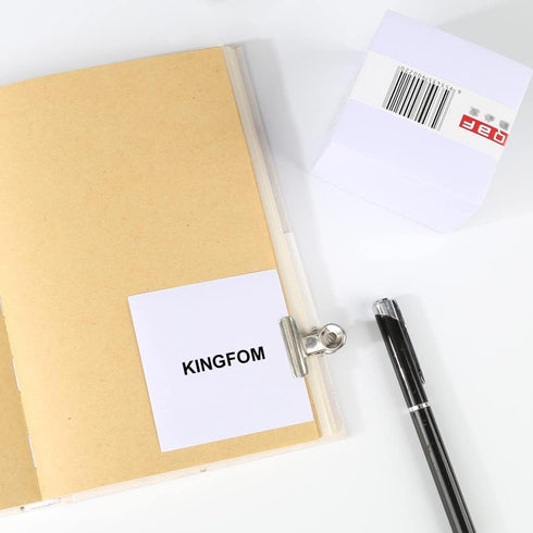 KINGFOM Office School Study Supplies Blank Note Papers, 500 Sheets, 3 inch x 3 inch