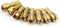 2 Set Brass Collet for Dremel Rotary Tools, Includes 1mm/1.6mm/2.3mm/3.2mm