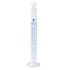 PATIKIL 100ml 3.3 Borosilicate Glass Graduated Cylinder with Stopper, High Transparency Measuring Cylinder for Lab Use