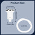16A 1m On Off Push Button Switch Jetted Whirlpool Jet for Bath Tub Spa Garbage, Garbage Disposal Air Switch Kit