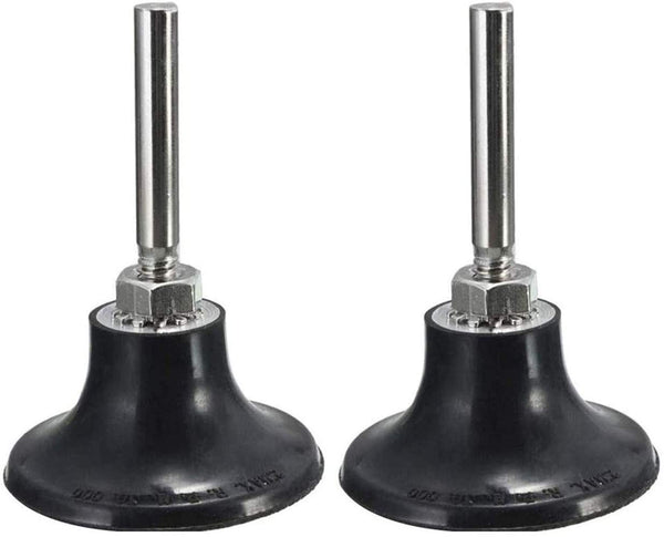 2 Inch Sanding Discs Holder Roll Lock Disc Pad with 1/4" Shank for Die Grinder Power Drill