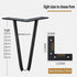 ZHAO SHOP 1PCS Light Luxury V-Shaped Sofa Foot Cabinet Foot Bedside Table Leg Metal Cabinet Foot Tv Cabinet Support