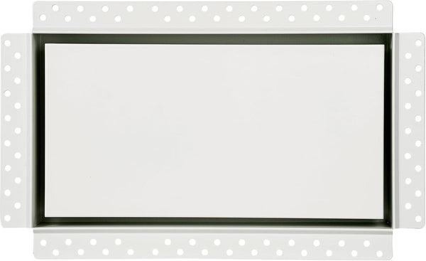 Zion Steel Return Air Grille 8" x 14" Flush Mount Stainless Steel Modern Wall Mount Air Vent