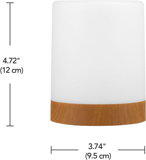 Rechargeable Multicolor Touch Lamp with USB Cable