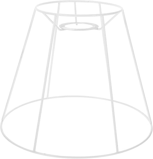 Gadpiparty Shade Bracket Lampshade Frames Metal Lampshade s for Floor Lamps Adaptor Guard Fitting Ring Tassel