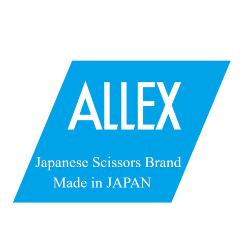 ALLEX Ostomy Scissors with Curved Blunt Tips for Cutting Stoma Bag and Wafer, Made in JAPAN with Japanese Stainless